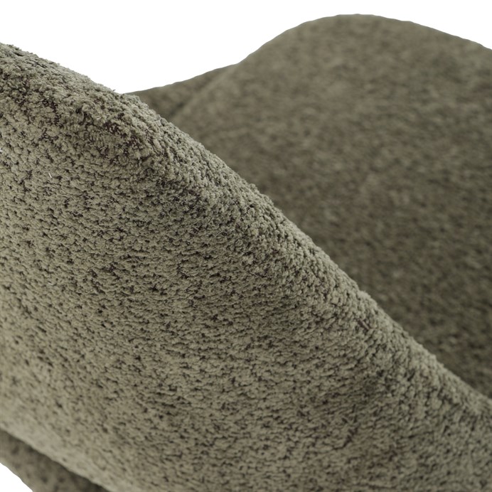 Moderní zelená jídelní židle RINA Autronic s nerezovými nohami