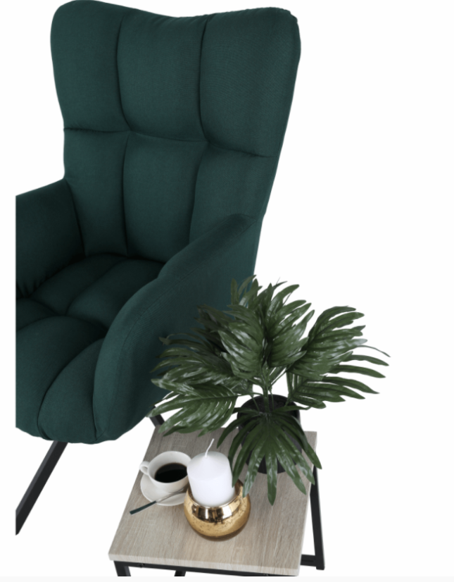 Designové otočné relaxační křeslo KOMODO — kov, více barev Kondela