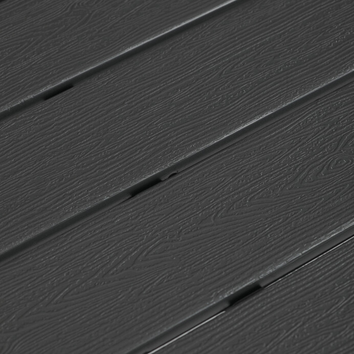 Zahradní sestava VERANDA –  polywood, šedá, Autronic