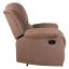Relaxační polohovací křeslo ASKOY NEW – Hnědá Kondela