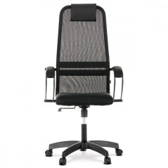 Kancelárske kreslo SWEET - látka, sieť, čierna