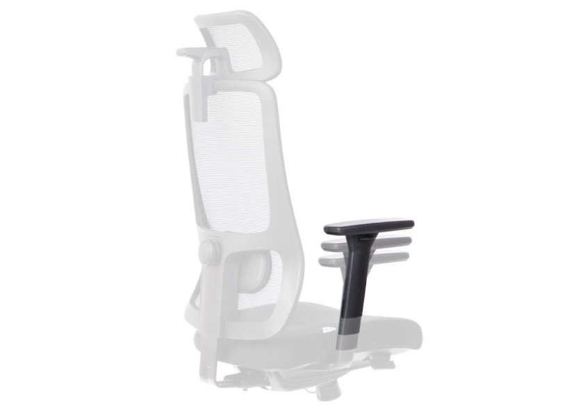 Kancelářská ergonomická židle Sego STRETCH New— černá Sego