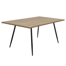 Zahradní stůl WOODLINE – hnědá