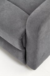 Relaxační polohovací TV křeslo OSLO — látka, šedá Halmar