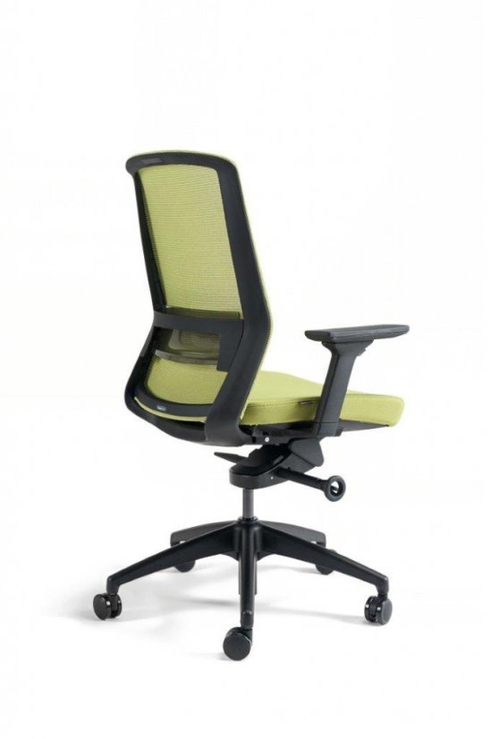 Kancelárska ergonomická stolička BESTUHL J17 BLACK — viac farieb - Farebné prevedenie J17 BLACK: Modrá