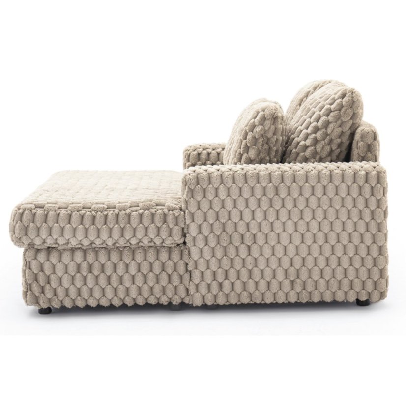 Béžové křeslo KOBEL – Elegance a pohodlí pro váš domov Mebel Elite