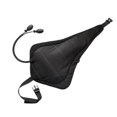 Ergonomický doplnok Drive — čierna, sivý lem