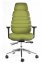Kancelárska ergonomická stolička SPINE s podhlavníkom — látka, nosnosť 130 kg, viac farieb - Farebné varianty stoličky SPINE: Modrá