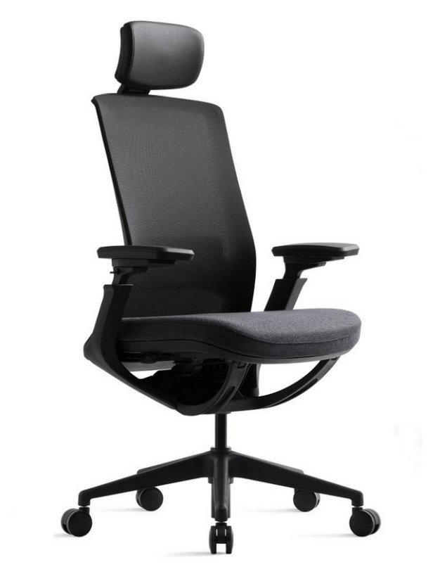 Kancelárska ergonomická stolička ROLY BLACK – sieťovina, viac farieb - Varianty stoličky ROLY: Svetlomodrá