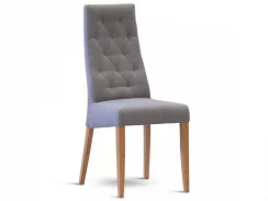 Jídelní čalouněná židle IBIZA – masiv dub, látka, více barev