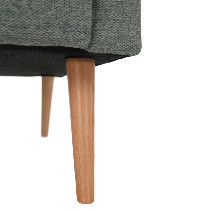 Křeslo ušák SAMY — masiv, látka, více barev