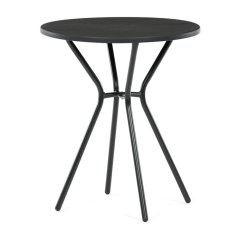Zahradní stůl KAFÉ – černá, plast, 60x60 cm, Autronic
