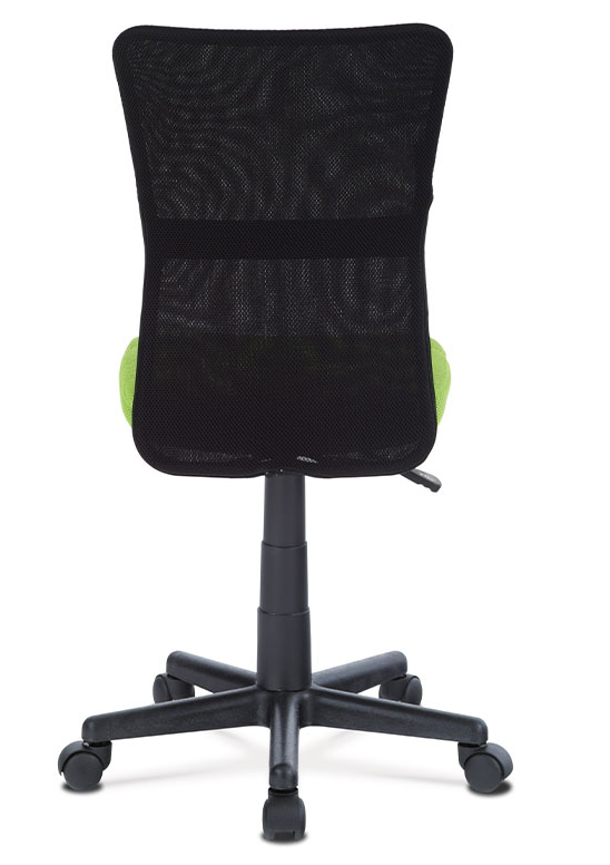 Dětská židle na kolečkách TINK – černá/zelená Autronic