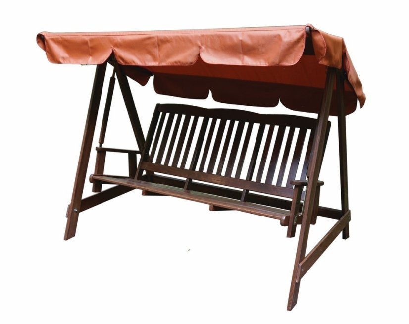ANETA zahradní houpačka dřevěná