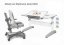 Dětský set Mayer – rostoucí židle MYCHAMP a rostoucí stůl UNIQ, šedý