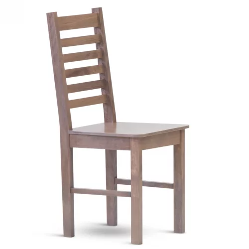 Dřevěná jídelní židle NORA – masiv, více barev, nosnost 130 kg