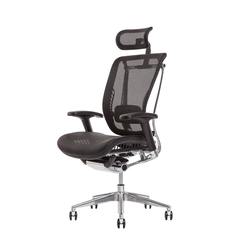 Kancelárska ergonomická stolička LACERTA — viac farieb, nosnosť 150 kg