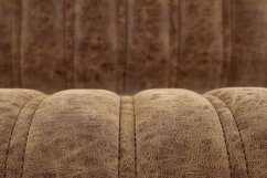 Barová židle SUSI  – ekokůže, hnědá Halmar