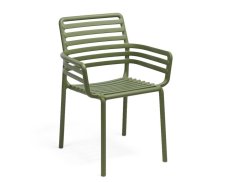 Moderní křesílko DOGA – různé barvy, odolný polypropylen, ideální do exteriéru Stima