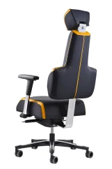Zdravotní herní židle THERAPIA E+GAMER –⁠ černo-oranžová