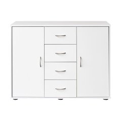 Komoda PULA — bílá IDEA nábytek