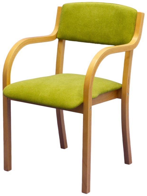 Jídelní křeslo FIONA - masiv, buk, více barev Bradop