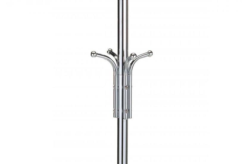 Vešiak stojanový DALIDA - 182 cm, kov, lesklý chróm