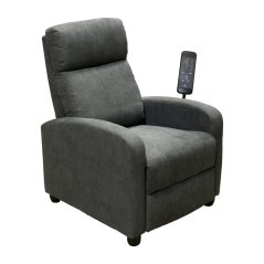 Masážní polohovatelné křeslo DELUXE – látka, více barev IDEA nábytek