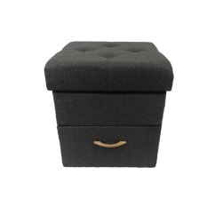 Taburet SULOT — šedá, více velikostí