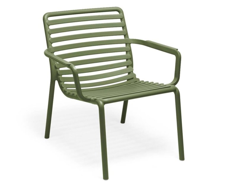 Křesílko DOGA RELAX – moderní polypropylenové křeslo pro venkovní použití, více barev