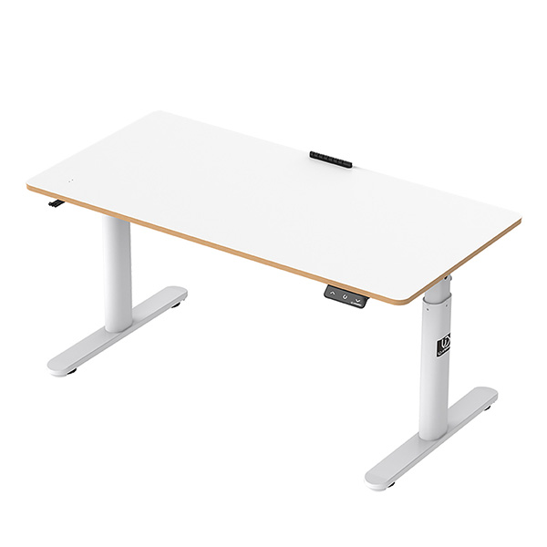 Elektricky výškově stavitelný stůl pro děti PULSAR — 120 cm, bílá