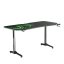 Herní stůl ULTRADESK FRAG XXL GREEN – černá/zelená, 160x75 cm