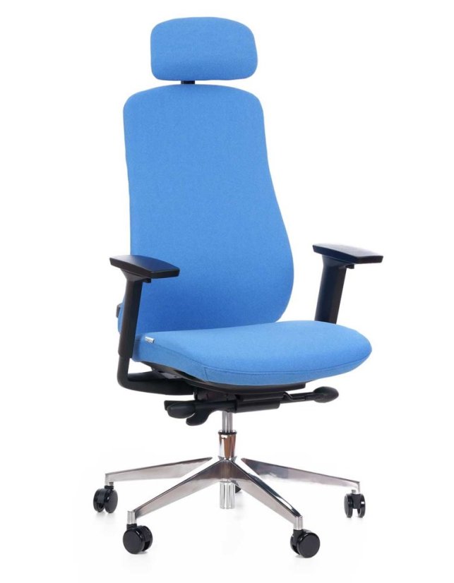 Kancelářská ergonomická židle Sego Terra — látka, více barev, nosnost 120 kg