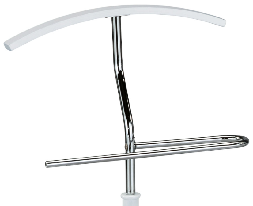 Nemý sluha HERIOT — chróm / biela