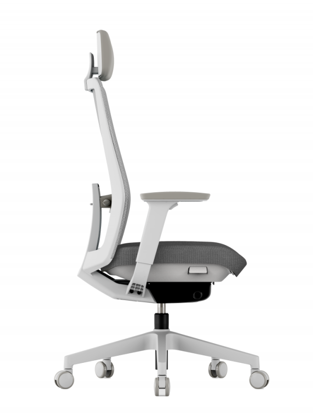Kancelárska ergonomická stolička K10 W — viac farieb