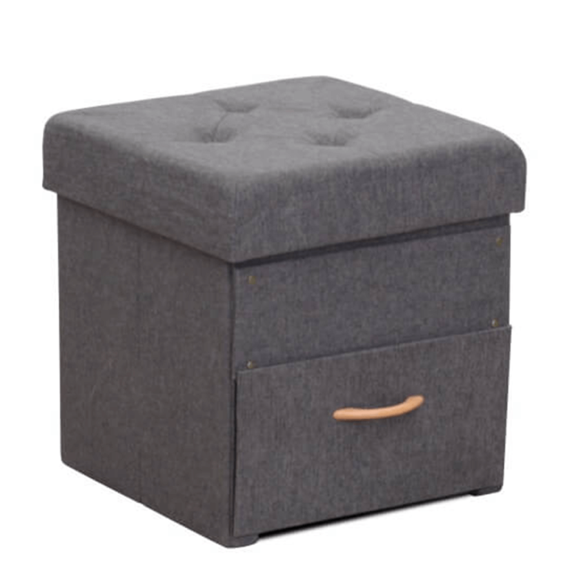 Taburet SULOT — šedá, více velikostí - Veľkosť SULOT: TYP 1 - 42×42×43 cm