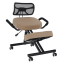 Ergonomická kľakačka RUFUS – Béžová/Čierna látka
