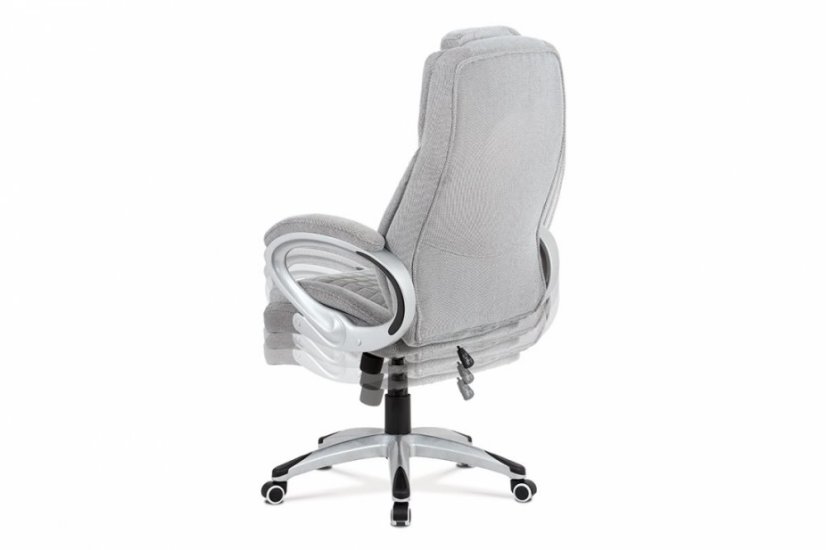 Kancelářské křeslo RAMOS — látka, štříbrná Autronic