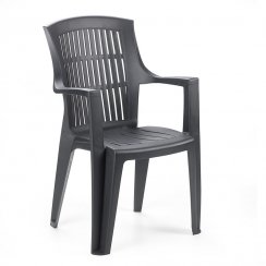 Zahradní židle KARA — plast, více barev