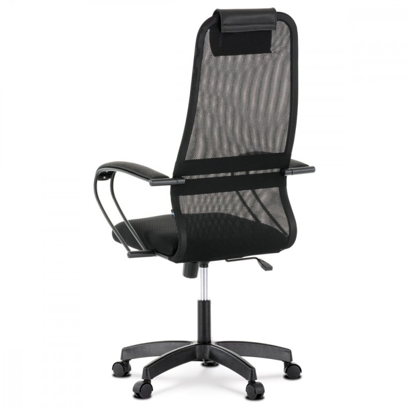 Kancelářské křeslo SWEET – látka, síť, černá Autronic