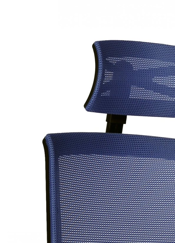 Kancelárska ergonomická stolička Antares ABOVE — černá - Farebné prevedenie ABOVE: Modrá