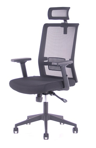 Kancelárska ergonomická stolička Sego PIXEL — viac farieb - Farebné varianty stoličky Sego PIXEL: Čierna