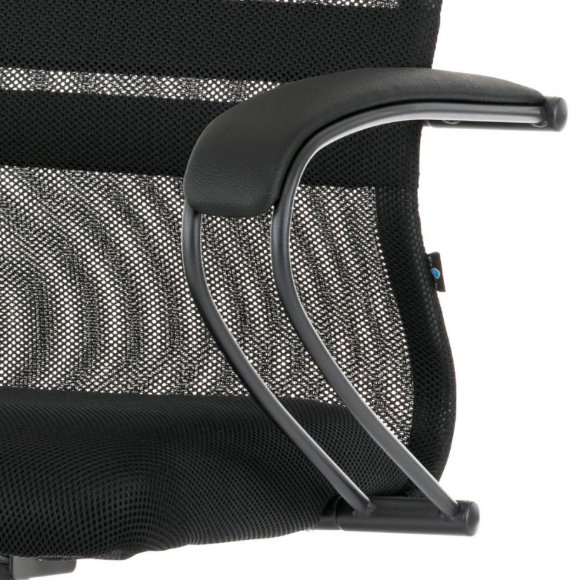 Kancelářské křeslo SWEET – látka, síť, černá Autronic