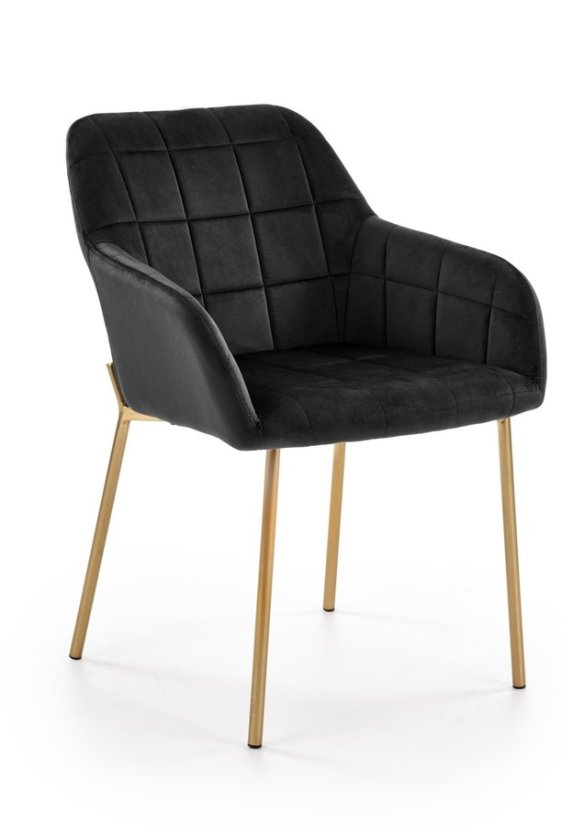 Jedálenské kresielko ATLANTA II — kov, látka, viac farieb