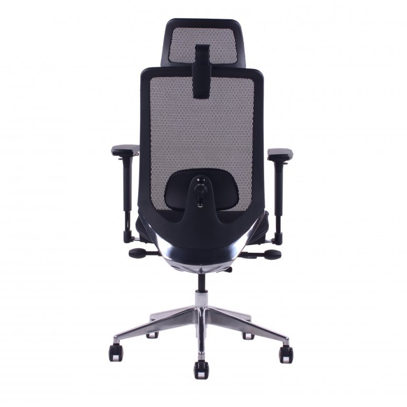 Kancelárska ergonomická stolička Sego AIR PLUS — čierna