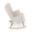 Hojdacie kreslo YAO – béžová, látka, ergonomický dizajn Autronic