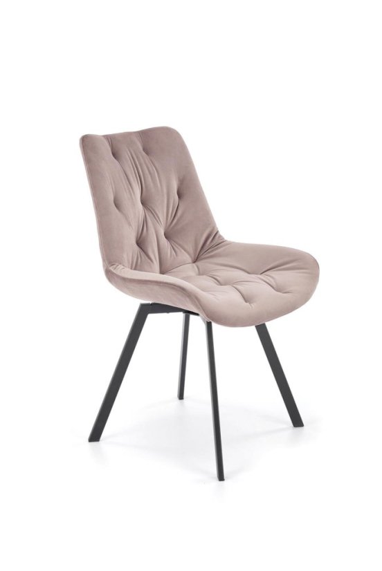 Elegantné Béžové Kreslo BECKY s otočnou funkciou Halmar