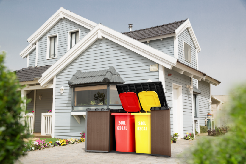 DARWIN skříňka 1 100 L - hnědá