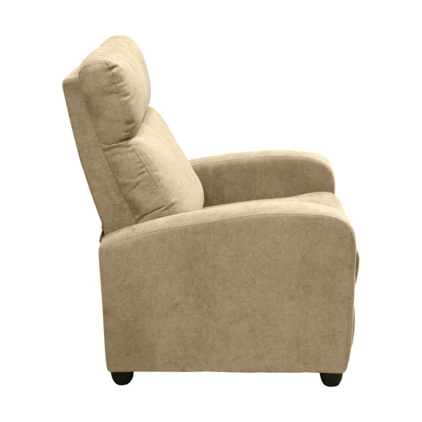 Masážní polohovatelné křeslo DELUXE – látka, více barev IDEA nábytek