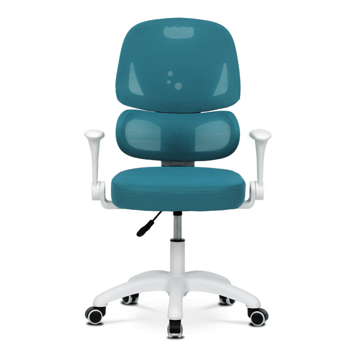 Detská stolička LOLA – s výškovo nastaviteľným modrým sieťovaným sedadlom Autronic